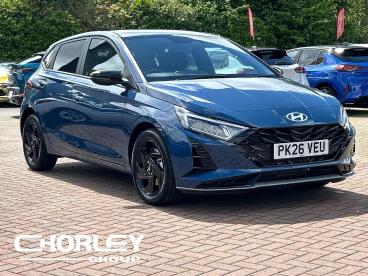 SPOTICAR Hyundai I20 1.0 T-gdi Black Line Dct Euro 6 (s/s) 5dr Used Car - Hatchback Petrol Blue - Ormskirk - 1200607534_1