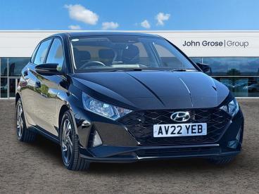 SPOTICAR Hyundai I20 1.0 T-gdi Mhev Se Connect Euro 6 (s/s) 5dr Used Car - Hatchback Hybrid Black - Ipswich - 100609769_1