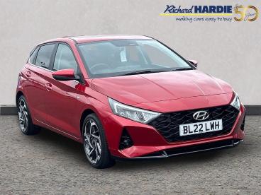 SPOTICAR Hyundai I20 1.0 T-gdi Mhev Premium Euro 6 (s/s) 5dr Used Car - Hatchback Hybrid Red - Wallsend - 1200611974_1