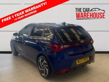 SPOTICAR Hyundai I20 1.0 T-gdi Mhev Premium Euro 6 (s/s) 5dr Used Car - Hatchback Hybrid Blue - Bridgend - 1200619571_2