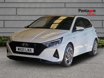 SPOTICAR Hyundai I20 1.0 T-gdi Mhev Premium Euro 6 (s/s) 5dr Used Car - Hatchback Hybrid White - Burton-on-trent - 1200632444_2