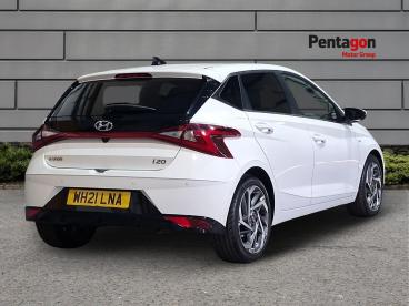 SPOTICAR Hyundai I20 1.0 T-gdi Mhev Premium Euro 6 (s/s) 5dr Used Car - Hatchback Hybrid White - Burton-on-trent - 1200632444_3