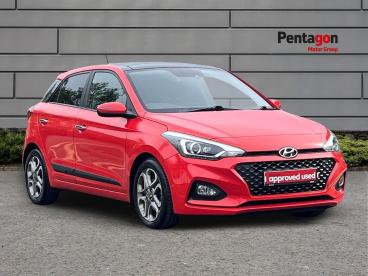 SPOTICAR Hyundai I20 1.0 T-gdi Premium Se Nav Euro 6 (s/s) 5dr Used Car - Hatchback Petrol Red - Lincoln - 1200632469_1