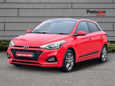 SPOTICAR Hyundai I20 1.0 T-gdi Premium Se Nav Euro 6 (s/s) 5dr Used Car - Hatchback Petrol Red - Lincoln - 1200632469_3