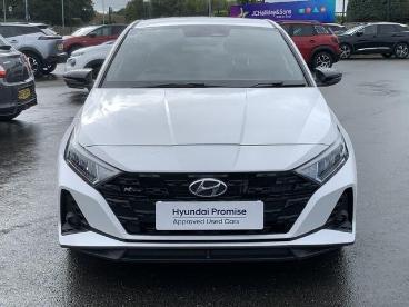 SPOTICAR Hyundai I20 1.0 T-gdi Mhev N Line Euro 6 (s/s) 5dr Used Car - Hatchback Hybrid White - Eglinton - 1200633983_2