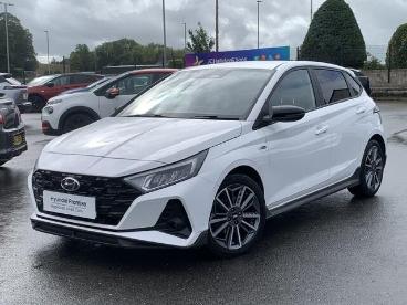 SPOTICAR Hyundai I20 1.0 T-gdi Mhev N Line Euro 6 (s/s) 5dr Used Car - Hatchback Hybrid White - Eglinton - 1200633983_3