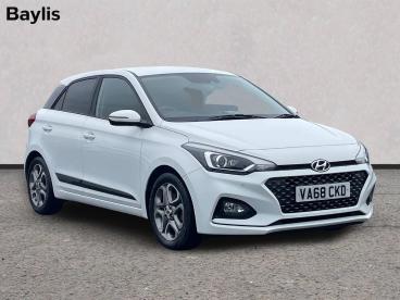 SPOTICAR Hyundai I20 1.0 T-gdi Premium Nav Euro 6 5dr Used Car - Hatchback Petrol White - Ross-on-wye - 1200634503_1