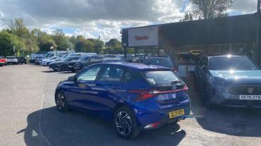 SPOTICAR Hyundai I20 1.0 T-gdi Mhev Se Connect Euro 6 (s/s) 5dr Used Car - Hatchback Hybrid Blue - Redditch - 1200635288_3