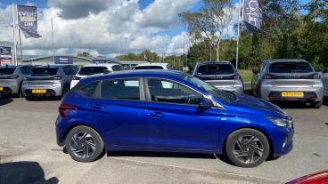SPOTICAR Hyundai I20 1.0 T-gdi Mhev Se Connect Euro 6 (s/s) 5dr Used Car - Hatchback Hybrid Blue - Redditch - 1200635288_5