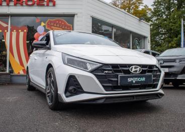 SPOTICAR Hyundai I20 1.0 T-gdi N Line S Dct Euro 6 (s/s) 5dr Used Car - Hatchback Petrol White - Aldershot - 1200635979_2