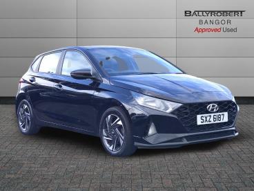 SPOTICAR Hyundai I20 1.0 T-gdi Mhev Se Connect Dct Euro 6 (s/s) 5dr Used Car - Hatchback Hybrid Black - Bangor - 1200636608_1