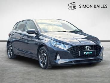 SPOTICAR Hyundai I20 1.0 T-gdi Mhev Se Connect Euro 6 (s/s) 5dr Used Car - Hatchback Hybrid Grey - Guisborough - 1200638567_1