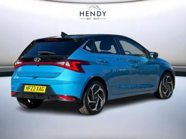 SPOTICAR Hyundai I20 1.0 T-gdi Mhev Ultimate Dct Euro 6 (s/s) 5dr Used Car - Hatchback Hybrid Blue - Poole - 1200641368_4