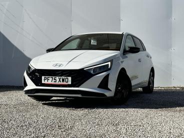 SPOTICAR Hyundai I20 1.0 T-gdi Black Line Dct Euro 6 (s/s) 5dr Used Car - Hatchback Petrol White - Preston - 1200642443_5