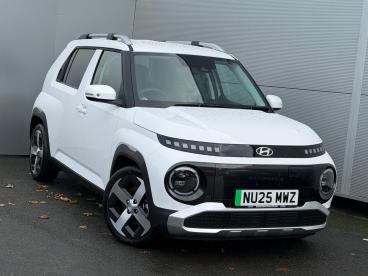 SPOTICAR Hyundai Inster Long Range 49kwh 02 Auto 5dr Used Car - Suv Electric White - Darlington - 1200556236_1