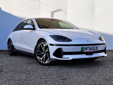 SPOTICAR Hyundai Ioniq 77.4kwh Premium Auto 4dr Used Car - Saloon Electric White - Preston - 1200562622_1