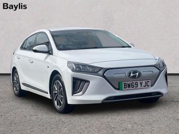 SPOTICAR Hyundai Ioniq 38.3kwh Premium Auto 5dr Used Car - Saloon Electric White - Stroud - 1200632905_1