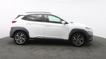 SPOTICAR Hyundai Kona 1.6 H-gdi Ultimate Dct Euro 6 (s/s) 5dr Used Car - Suv Hybrid White - Truro - 1200541669_2