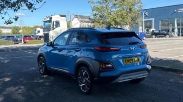SPOTICAR Hyundai Kona 1.6 H-gdi Premium Se Dct Euro 6 (s/s) 5dr Used Car - Suv Hybrid Blue - Newport - 1200544312_5