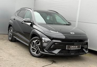 SPOTICAR Hyundai Kona 1.0 T-gdi N Line S Dct Euro 6 (s/s) 5dr Used Car - Suv Petrol Black - Darlington - 1200548514_1