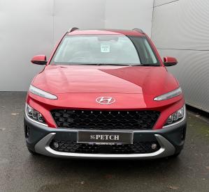 SPOTICAR Hyundai Kona 1.6 H-gdi Ultimate Dct Euro 6 (s/s) 5dr Used Car - Suv Hybrid Red - Darlington - 1200554989_2