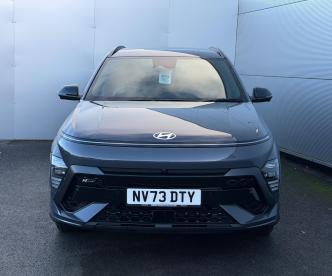 SPOTICAR Hyundai Kona 1.6 H-gdi N Line S Dct Euro 6 (s/s) 5dr Used Car - Suv Hybrid Grey - Darlington - 1200563509_2