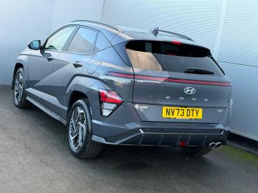 SPOTICAR Hyundai Kona 1.6 H-gdi N Line S Dct Euro 6 (s/s) 5dr Used Car - Suv Hybrid Grey - Darlington - 1200563509_3