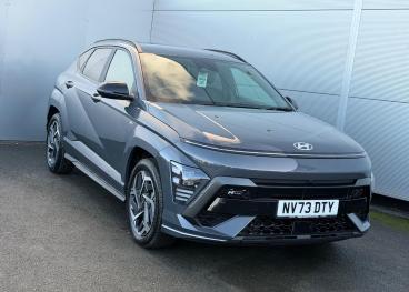 SPOTICAR Hyundai Kona 1.6 H-gdi N Line S Dct Euro 6 (s/s) 5dr Used Car - Suv Hybrid Grey - Darlington - 1200563509_5