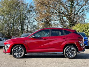 SPOTICAR Hyundai Kona 1.0 T-gdi N Line Euro 6 (s/s) 5dr Used Car - Suv Petrol Red - Pontypridd - 1200563689_4