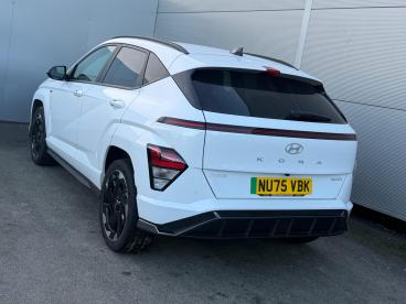 SPOTICAR Hyundai Kona 65.4kwh N Line Auto 5dr Used Car - Suv Electric White - Darlington - 1200567790_3