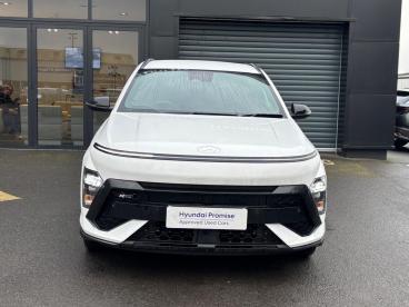 SPOTICAR Hyundai Kona 1.6 H-gdi N Line Dct Euro 6 (s/s) 5dr Used Car - Suv Hybrid White - Eglinton - 1200570636_4
