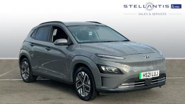 SPOTICAR Hyundai Kona 39kwh Premium Auto 5dr (10.5kw Charger) Used Car - Suv Electric Blue - Newport - 1200572352_1
