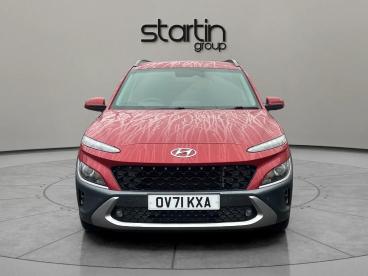 SPOTICAR Hyundai Kona 1.0 T-gdi Mhev Premium Euro 6 (s/s) 5dr Used Car - Suv Hybrid Red - Redditch - 1200574226_1