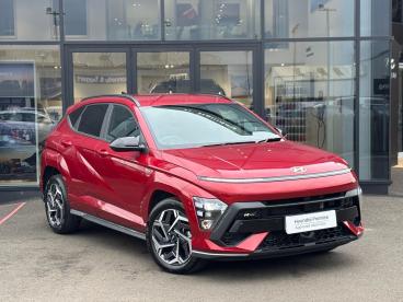 SPOTICAR Hyundai Kona 1.6 T-gdi N Line Euro 6 (s/s) 5dr Used Car - Suv Petrol Red - Eglinton - 1200579792_2