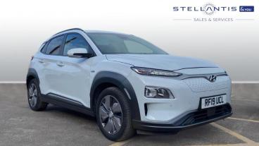 SPOTICAR Hyundai Kona 64kwh Premium Auto 5dr Used Car - Suv Electric White - Preston - 1200580744_1