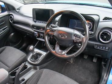 SPOTICAR Hyundai Kona 1.0 T-gdi Mhev Se Connect Euro 6 (s/s) 5dr Used Car - Suv Hybrid Blue - Hinckley - 1200584808_2