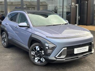 SPOTICAR Hyundai Kona 1.6 H-gdi Ultimate Dct Euro 6 (s/s) 5dr Used Car - Suv Hybrid Blue - Eglinton - 1200585423_1