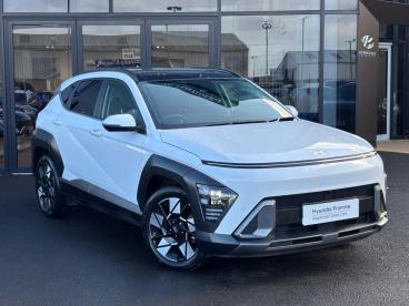 SPOTICAR Hyundai Kona 1.6 H-gdi Ultimate Dct Euro 6 (s/s) 5dr Used Car - Suv Hybrid White - Eglinton - 1200586049_2