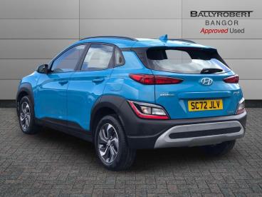 SPOTICAR Hyundai Kona 1.6 H-gdi Se Connect Dct Euro 6 (s/s) 5dr Used Car - Suv Hybrid Blue - Bangor - 1200589569_2