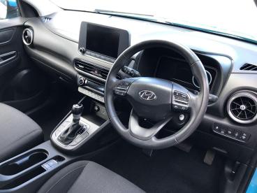 SPOTICAR Hyundai Kona 1.6 H-gdi Se Connect Dct Euro 6 (s/s) 5dr Used Car - Suv Hybrid Blue - Bangor - 1200589569_3