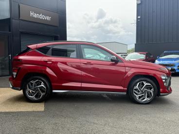 SPOTICAR Hyundai Kona 1.6 T-gdi N Line Euro 6 (s/s) 5dr Used Car - Suv Petrol Red - Eglinton - 1200595838_2