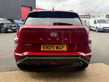 SPOTICAR Hyundai Kona 1.6 T-gdi N Line Euro 6 (s/s) 5dr Used Car - Suv Petrol Red - Eglinton - 1200595838_4
