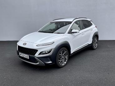 SPOTICAR Hyundai Kona 1.6 H-gdi Premium Dct Euro 6 (s/s) 5dr Used Car - Suv Hybrid White - Rochdale - 1200599394_3