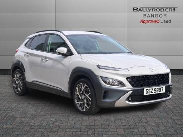 SPOTICAR Hyundai Kona 1.6 H-gdi Premium Dct Euro 6 (s/s) 5dr Used Car - Suv Hybrid Grey - Bangor - 1200601364_1