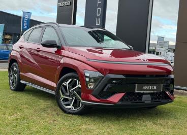 SPOTICAR Hyundai Kona 1.6 T-gdi N Line Dct Euro 6 (s/s) 5dr Used Car - Suv Petrol Red - Darlington - 1200601416_5