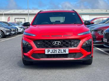 SPOTICAR Hyundai Kona 1.0 T-gdi Mhev N Line Euro 6 (s/s) 5dr Used Car - Suv Hybrid Red - Blackpool - 1200603942_4