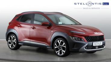 SPOTICAR Hyundai Kona 1.0 T-gdi Mhev Ultimate Euro 6 (s/s) 5dr Used Car - Suv Hybrid Red - Birmingham - 1200605895_1