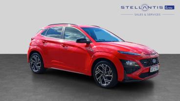 SPOTICAR Hyundai Kona 1.0 T-gdi Mhev N Line Euro 6 (s/s) 5dr Used Car - Suv Hybrid Red - Croydon - 1200614359_1