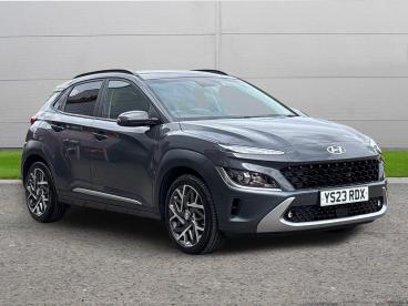 SPOTICAR Hyundai Kona 1.6 H-gdi Premium Dct Euro 6 (s/s) 5dr Used Car - Suv Hybrid Grey - Worksop - 1200614799_1