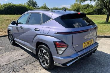 SPOTICAR Hyundai Kona 1.6 H-gdi N Line Dct Euro 6 (s/s) 5dr Used Car - Suv Hybrid Blue - Bridgend - 1200619557_3